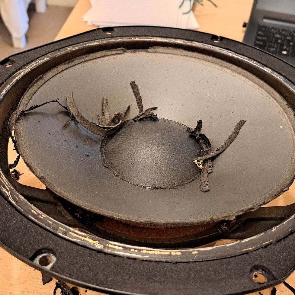 AR woofer repair